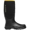 LaCrosse Men's Alpha Lite 16" Ins Rubber Work Boot - Black - 200063