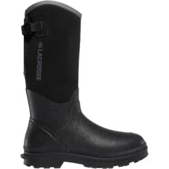 LaCrosse Men's Alpha Range 14" Ins Rubber Work Boot Black - 602240