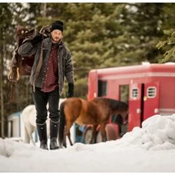 LaCrosse Men's Alpha Thermal 16" CT Ins Rubber Work Boot Black 644103 -LaCrosse Sales Store lacrosse mens alpha thermal 16 ct ins rubber work boot black 644103 boots lacrosse 7